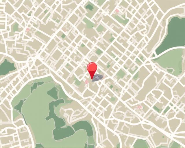 Mappa della zona di Via Vitellia a Roma